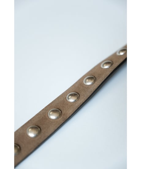 Anderson's "Exclusive" SUEDE STUD ANTIQUE BELT