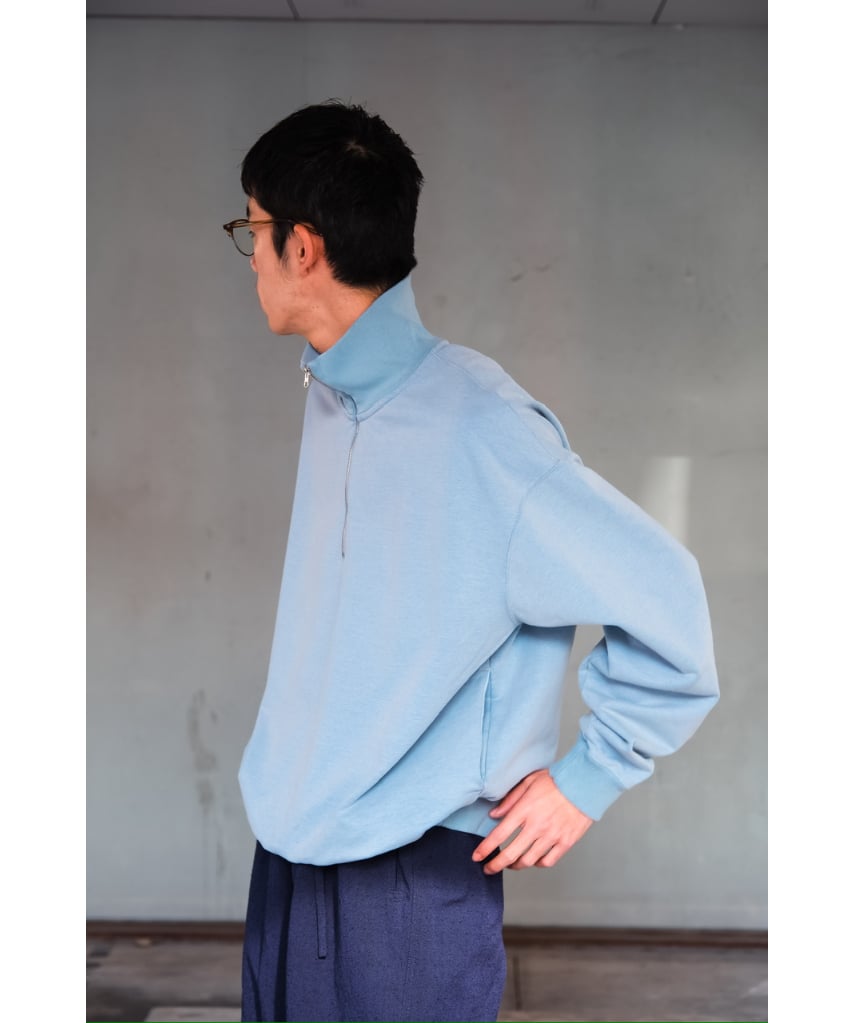 KANEMASA PHIL. 36G Super Fine Gauge Half Zip Pu KANEMASA PHIL. 36G Super Fine Gauge Half Zip Pu