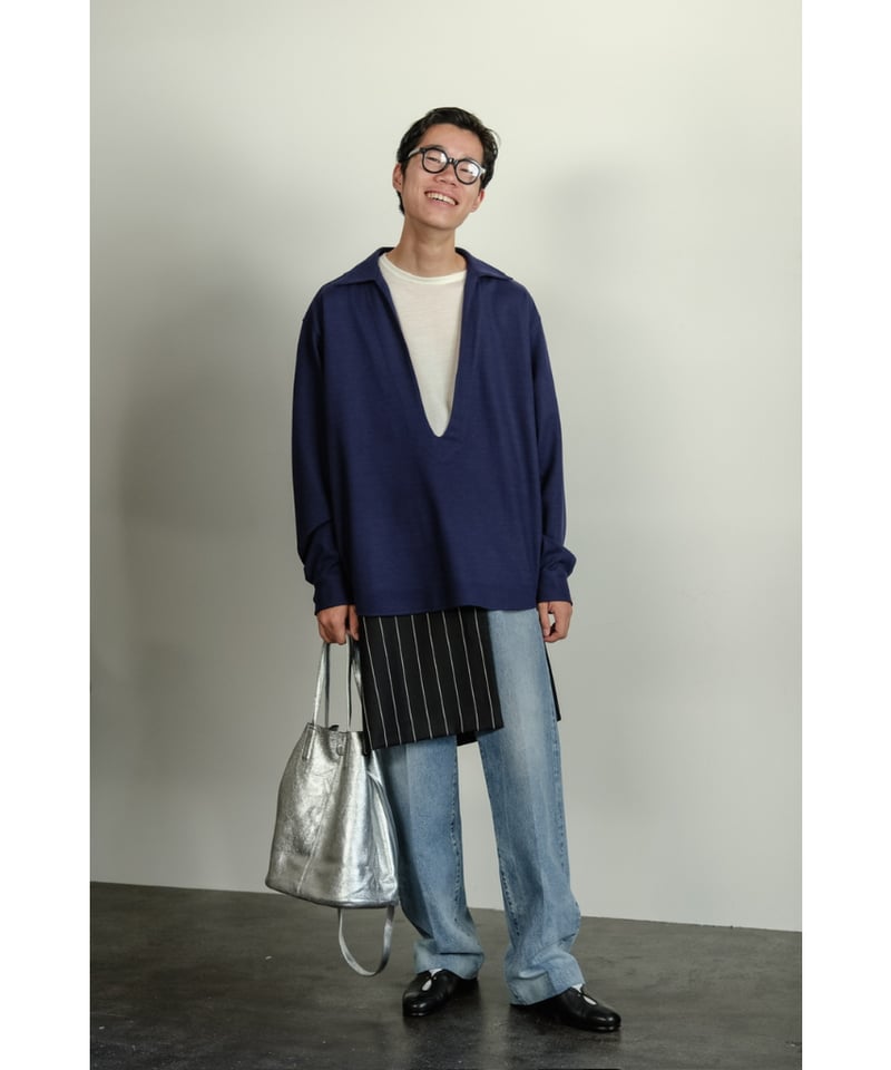 KANEMASA PHIL. 36G Wool Varruse Shirt | MusterW