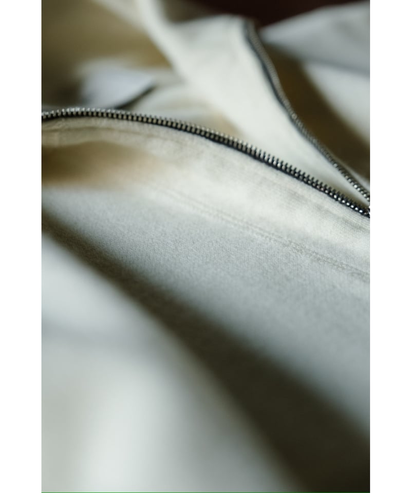 Olde H & Daughter WOOL KNIT TRACK HALF ZIP | Mu