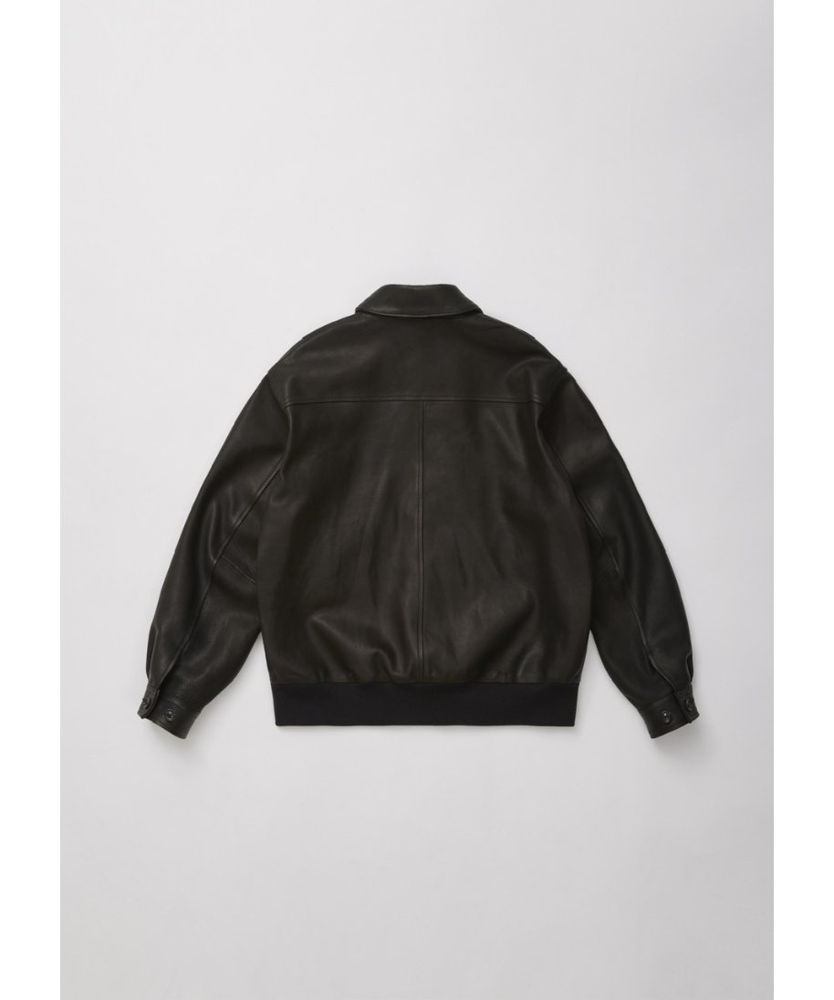 ULTERIOR CALF LEATHER FLIGHT JKT | MusterWerk Sud.