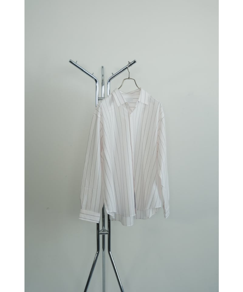KANEMASA PHIL. 46G Atmosphere Stripe Shirt | Mu