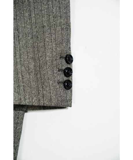 ULTERIOR W/S HERRINGBONE STRIPE DB JKT