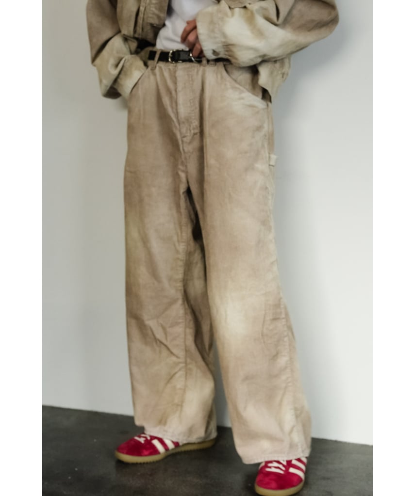 ANCELLM CORDED VELVETEEN PAINTER PANTS | Muster