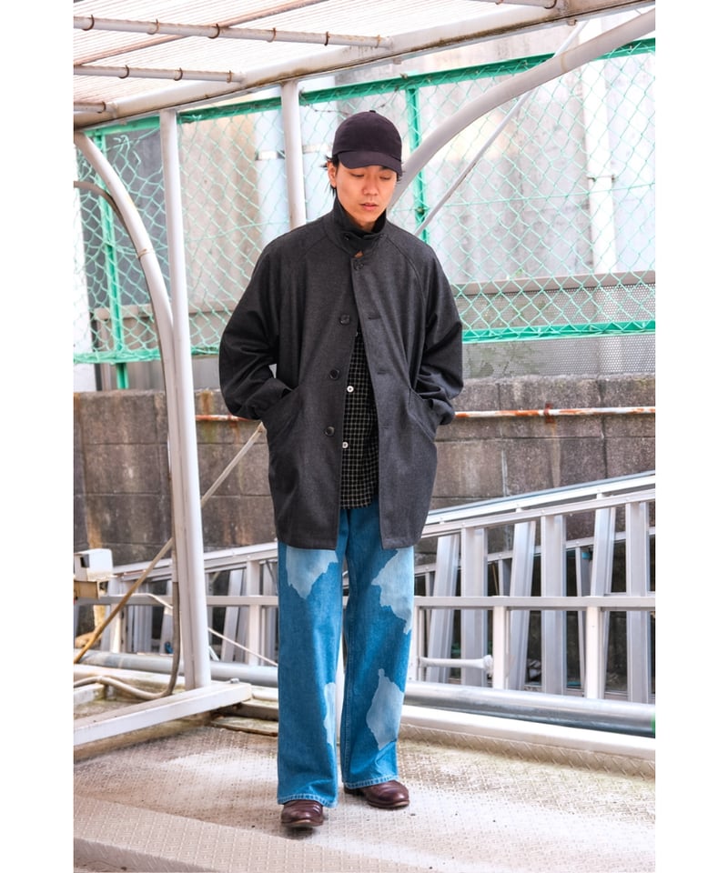 ENCOMING SPOTTED DENIM TROUSER | MusterWerk Sud.