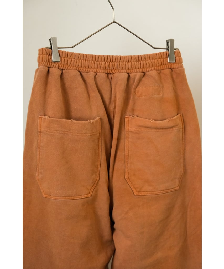 ANCELLM DYED SWEAT PANTS 2 YOKE STEIN - メルカリ｜ワイドパンツ 