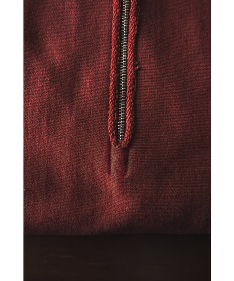 ULTERIOR FADED SILKY TERRY RW HALF ZIP P/O