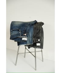 ANCELLM #07 SLIM STRAIGHT 5P DENIM PANTS