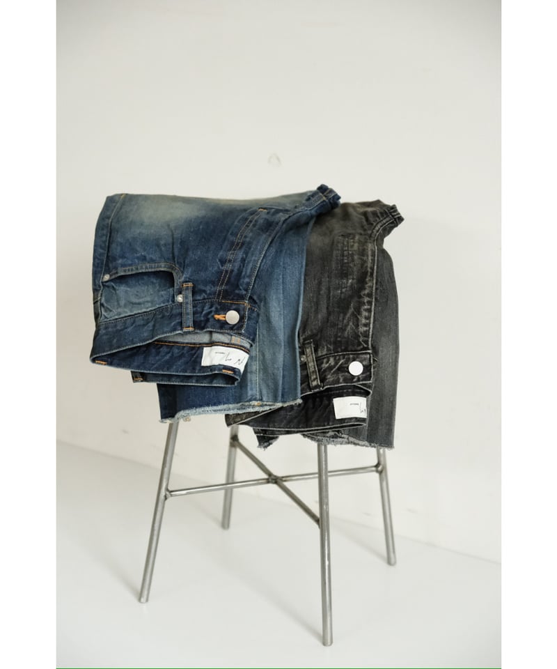 ANCELLM #07 SLIM STRAIGHT 5P DENIM PANTS | Must