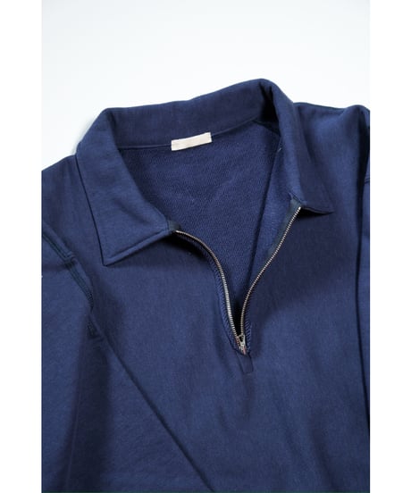 ULTERIOR FADED SILKY TERRY RW HALF ZIP P/O
