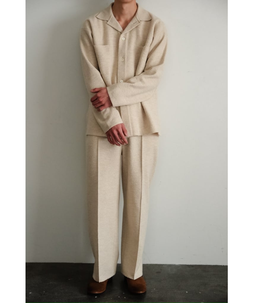 Olde H & Daughter BOILED WOOL SLACKS | MusterWe