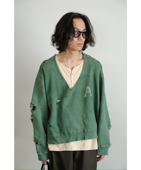 ANCELLM HARD CRASH SWEAT SHIRT