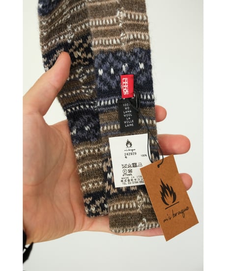 m's braque VINTAGE KNIT TIE