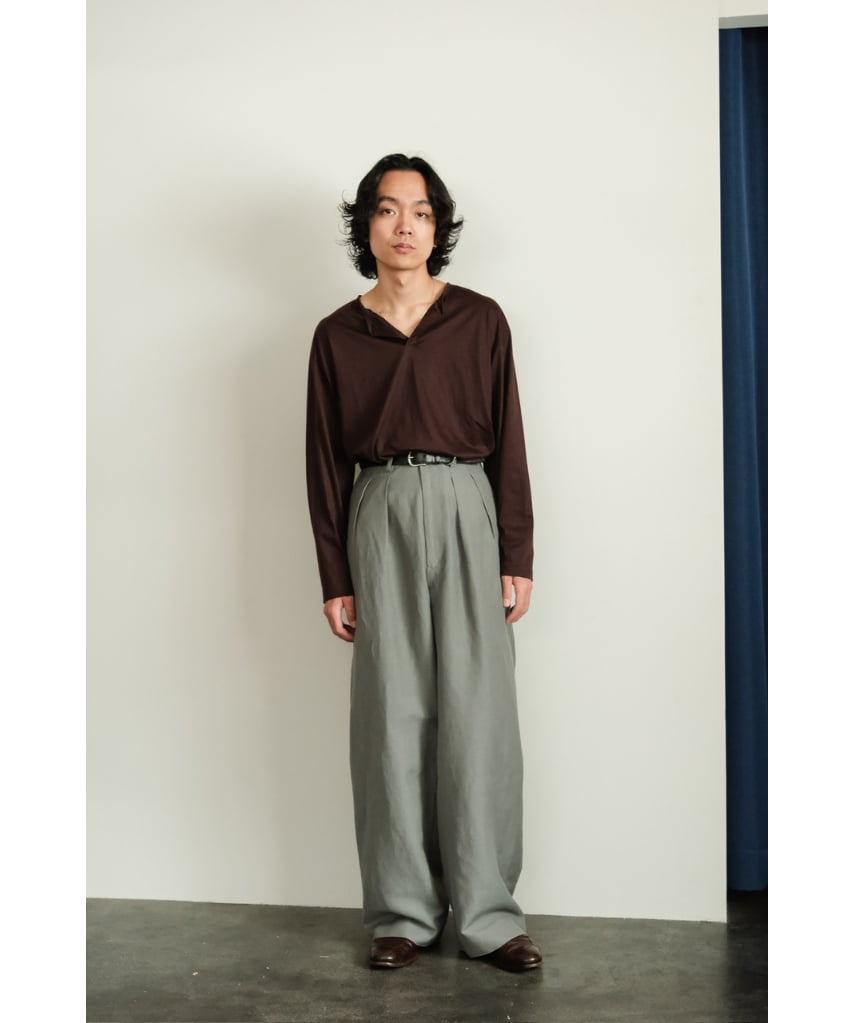 公式 m's braque Tucked Baggy Pants m's braque 