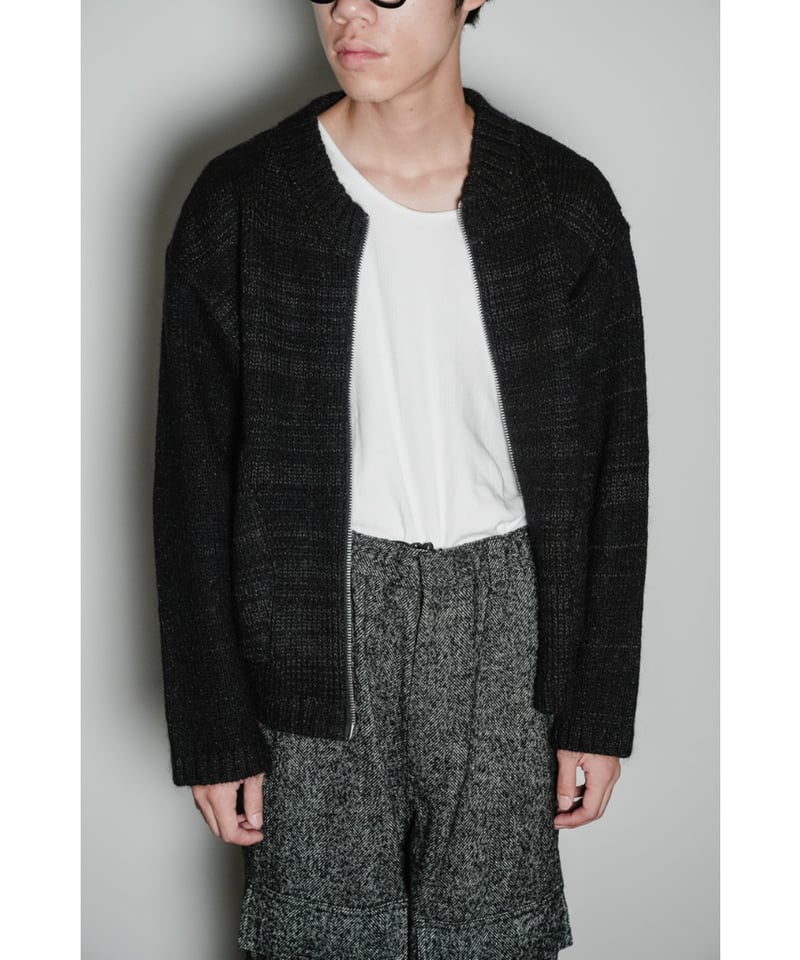 トップス 24AW ENCOMING KNITTED TWO POCKET BLOUSON ENCOMING KNITTED TWO POCKET BLOUSON | MusterWer