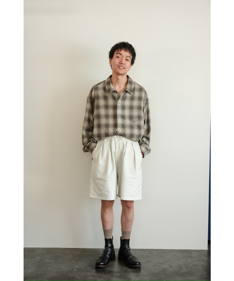 ANCELLM TUCK SWEAT SHORTS | MusterWerk Sud.