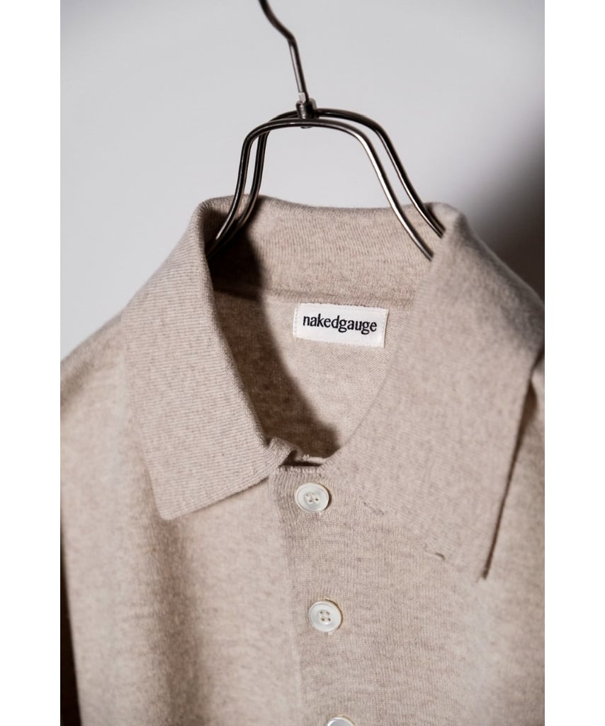 トップス nakedgauge Exuclusive 80 POLO nakedgauge 80 POLO - BLACK – un