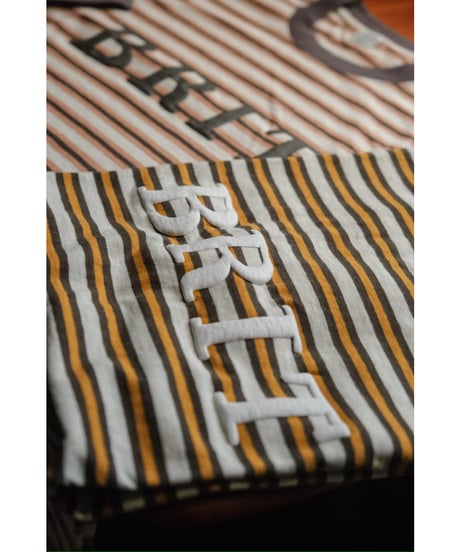 The DUFFER N NEPHEWS SHORT SLEEVE BORDER T-SHIRT