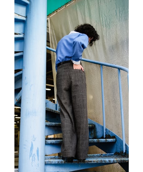 m's braque "Exclusive" TUCKED BAGGY PANTS