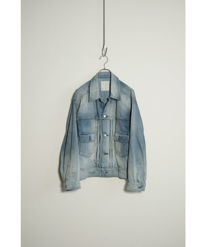 ANCELLM AGING DENIM JACKET | MusterWerk Sud.