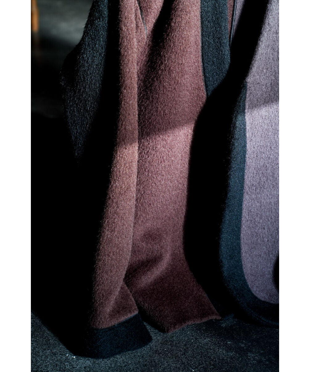 m's braque SOFT SEAM ASSYMETRY NO COLLAR JACKET