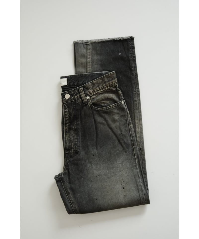 ANCELLM #07 SLIM STRAIGHT 5P DENIM PANTS | Must