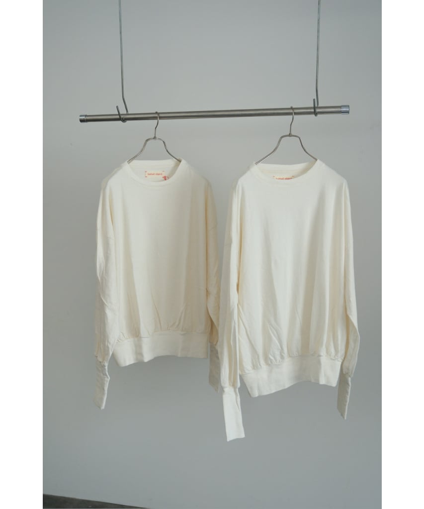 トップス barbell object s bo top (loose) / ecru トップス barbell object s bo top (loose) / ecru barbell