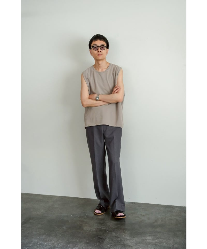 ANCELLM FADED SLEEVELESS T-SHIRT | MusterWerk Sud.