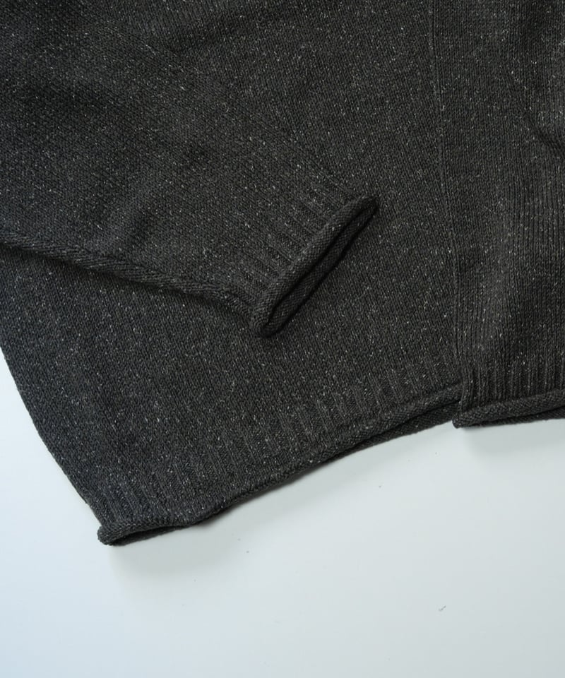 トップス Olde H & Daughter SILK COTTON HALF ZIP Olde H & Daughter 