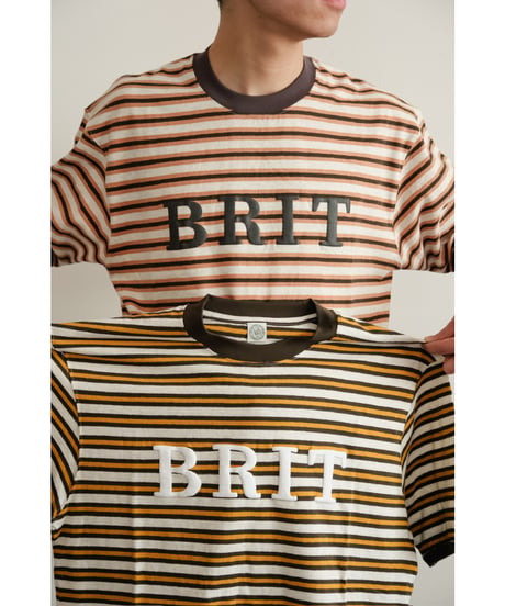 The DUFFER N NEPHEWS SHORT SLEEVE BORDER T-SHIRT