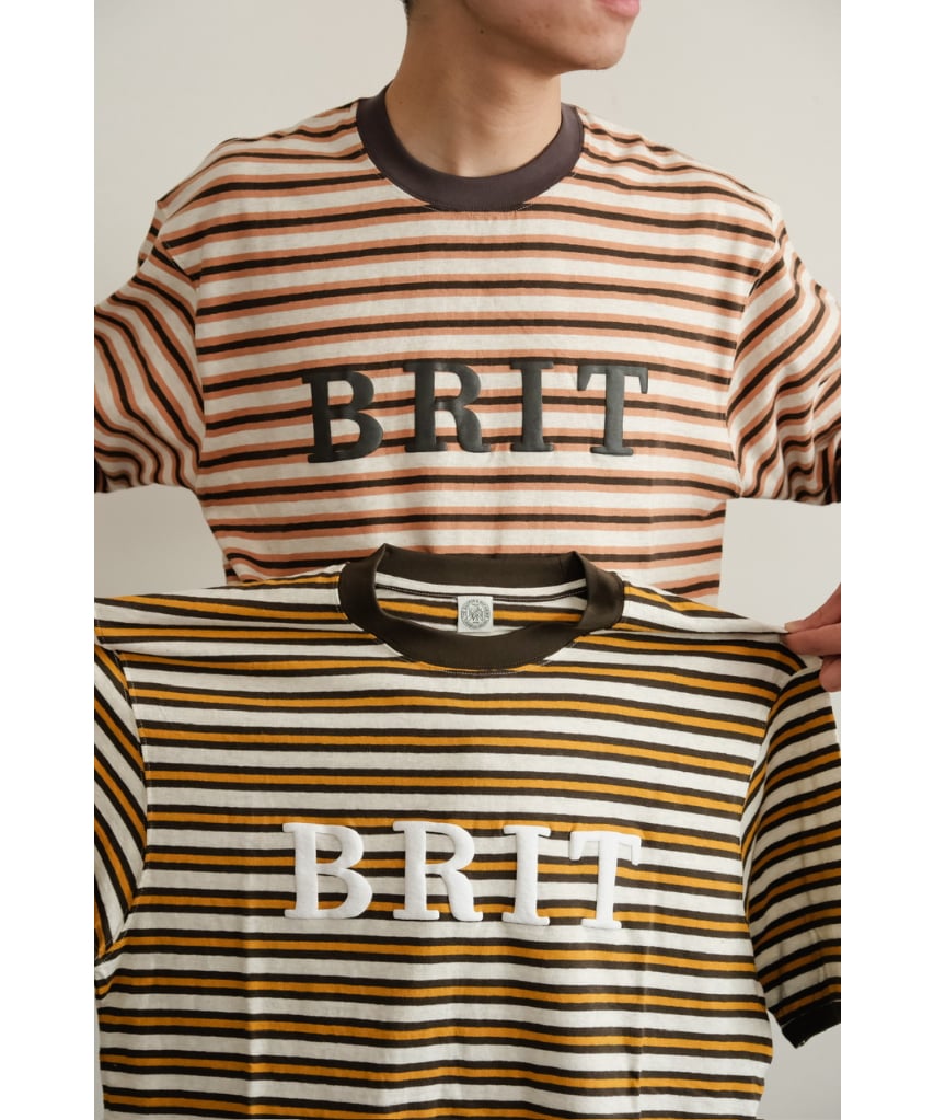 The DUFFER N NEPHEWS SHORT SLEEVE BORDER T-SHIR