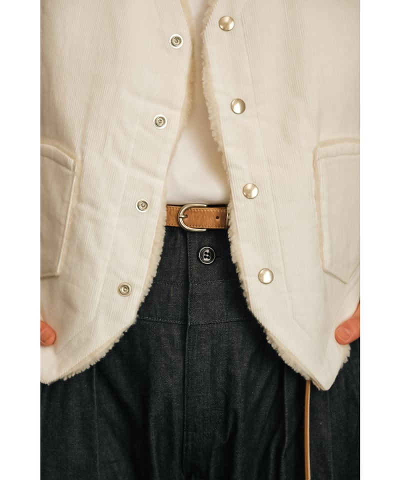 CLASS / CCEA08UNI A - LONG SLAB CORDUROY/2/コットン/ホワイト/ccea08uni// CLASS 