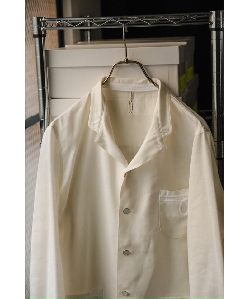 m's braque STAND COLLAR SHIRT JACKET | MusterWe