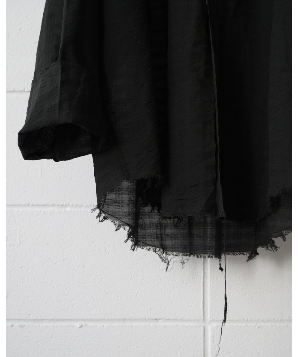 ひ*し様 25SS barbell object 3b sh BLACK barbell object / 3b sh -C.GRAY – and father