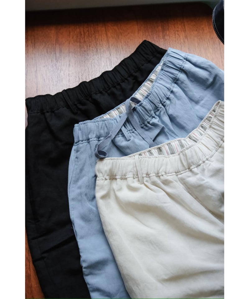 Gorsch ゴーシュ Bamboo Linen Shorts Gorsch Bamboo Linen Shorts | MusterWerk Sud.