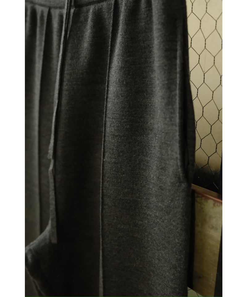 Olde H & Daughter WOOL KNIT TRACK PANTS | Muste