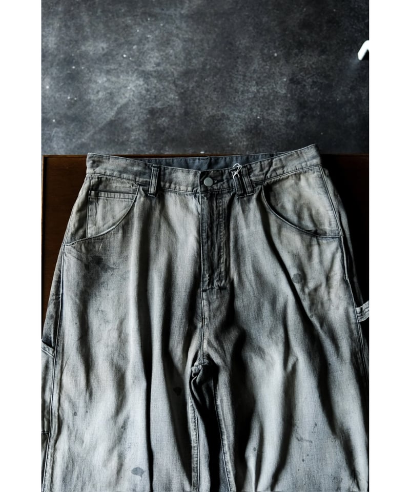 ANCELLM AGING PAINTER PANTS | MusterWerk Sud. ANCELLM AGING PAINTER PANTS | MusterWerk Sud.