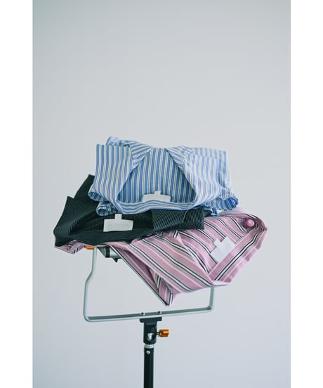 KANEMASA PHIL. "Exclusive" 46G Stripe Delta Shirt