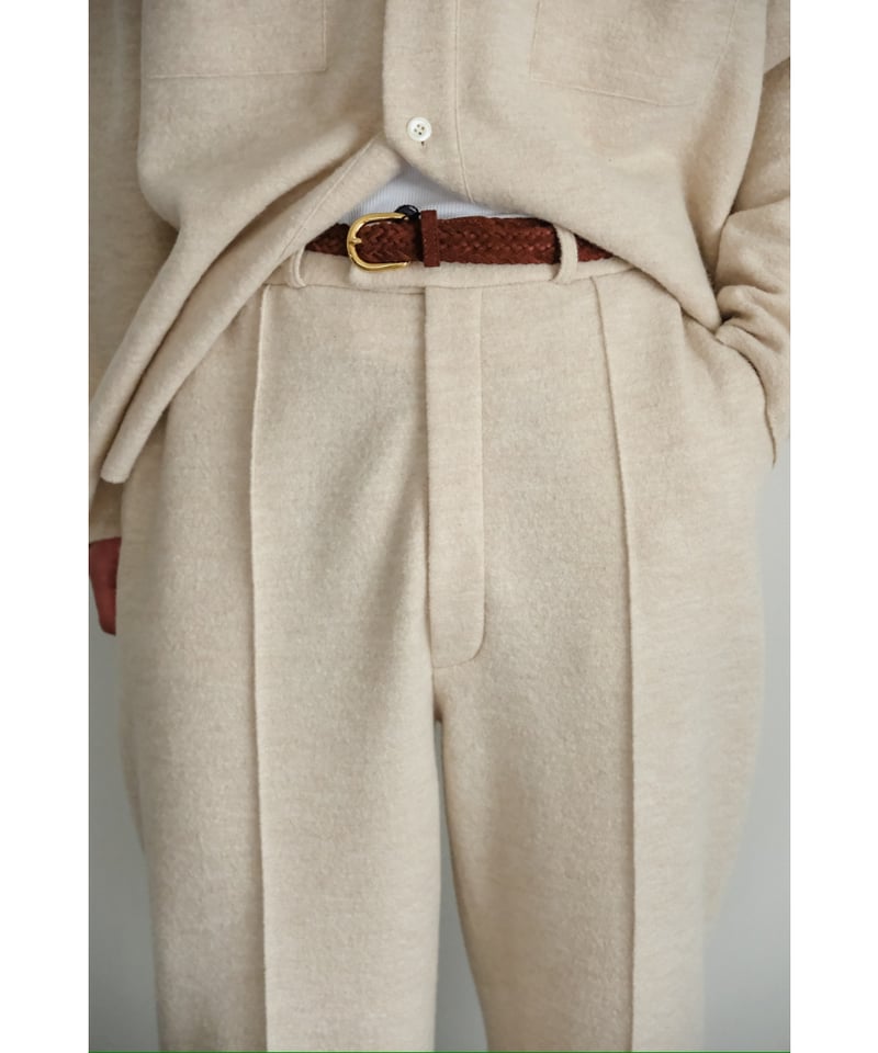 Olde H & Daughter BOILED WOOL SLACKS | MusterWe