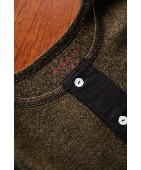 Olde Homesteader RUSTIC JERSEY HENLY NECK LONG SLEEVE