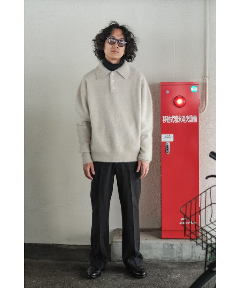 トップス nakedgauge Exuclusive 80 POLO nakedgauge 80 POLO - BLACK – un
