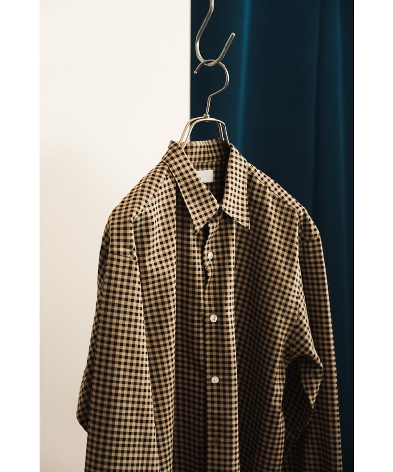 KANEMASA PHIL. 46G Modest Gingham Check Shirt |
