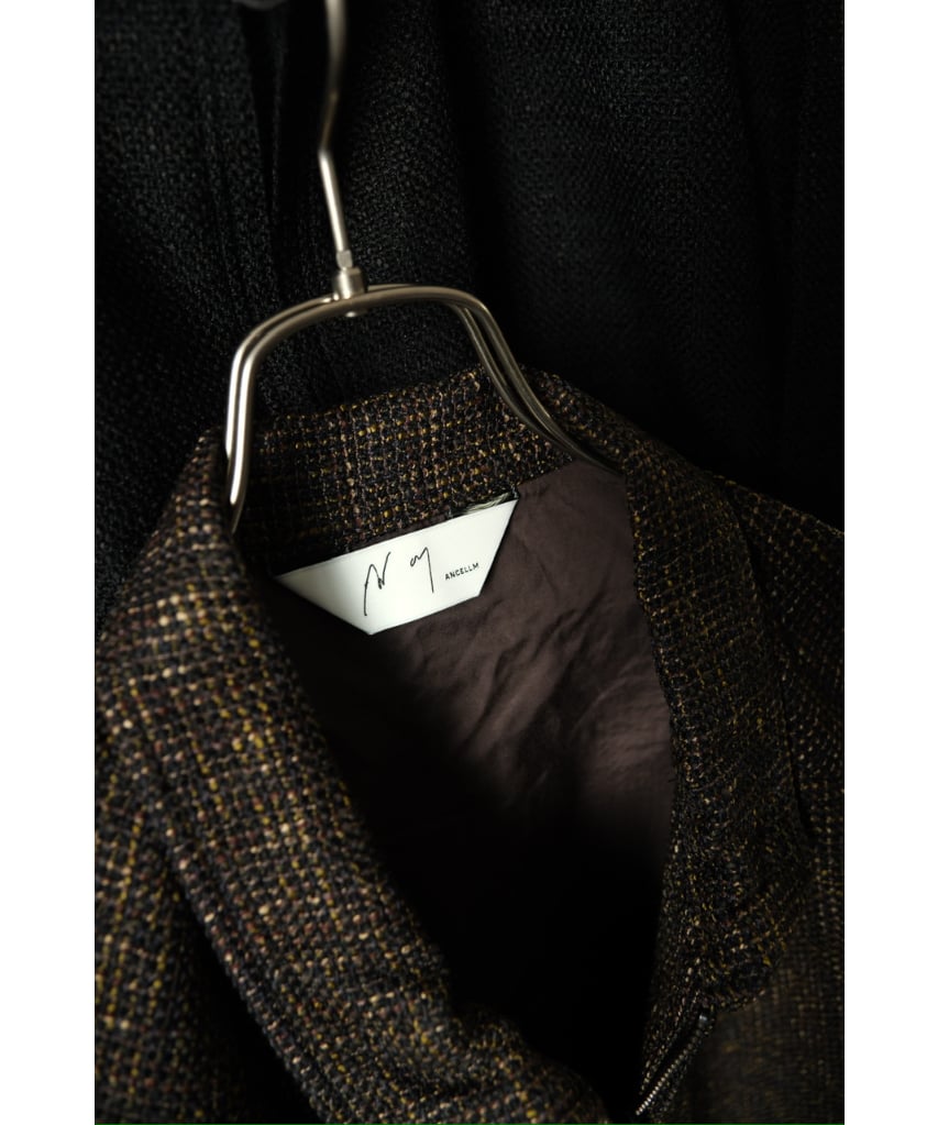 ANCELLM TWEED ZIP JACKET | MusterWerk Sud. ANCELLM TWEED ZIP JACKET | MusterWerk Sud.
