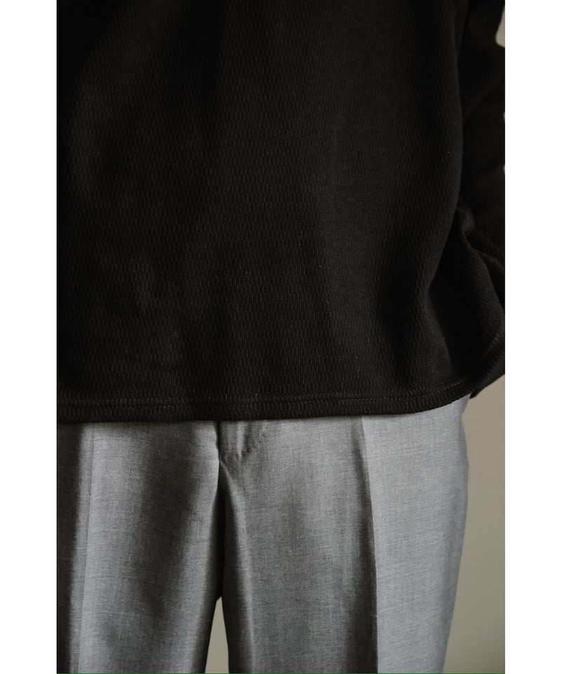 ANCELLM WAFFLE CREW NECK LS | MusterWerk Sud.