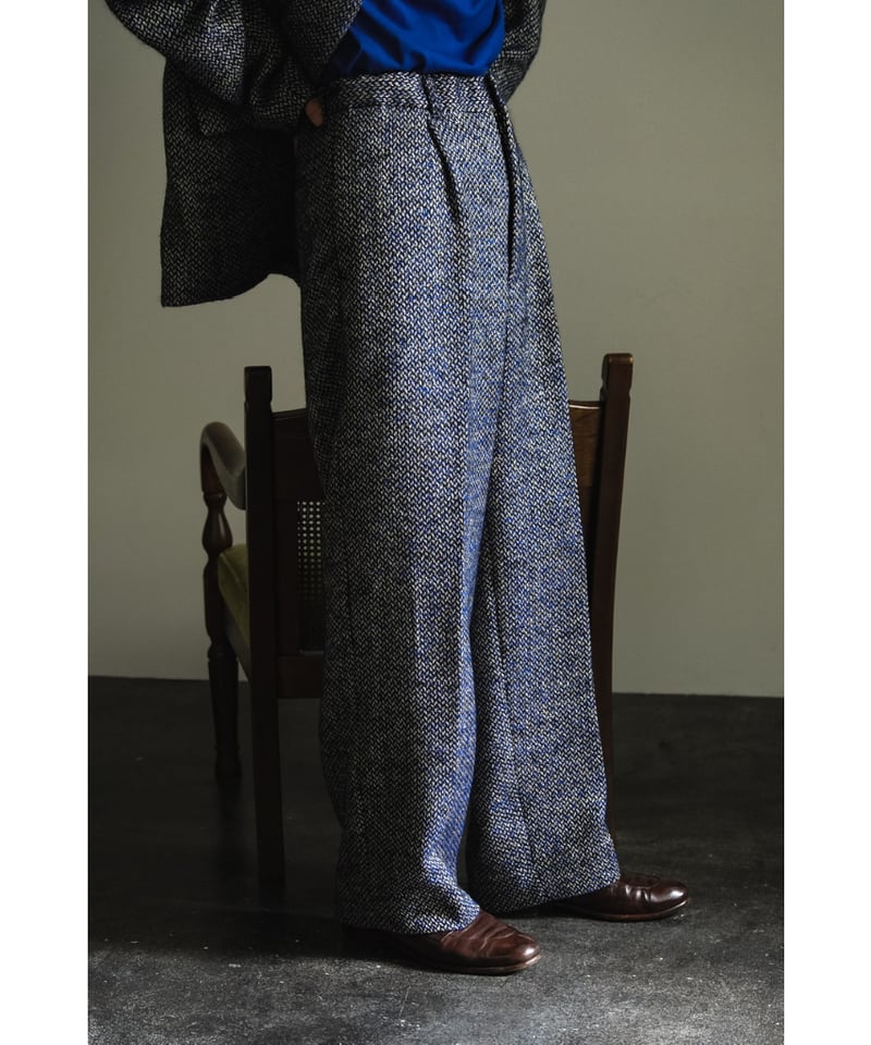 BISOWN MIXTWEED EASY SLACKS