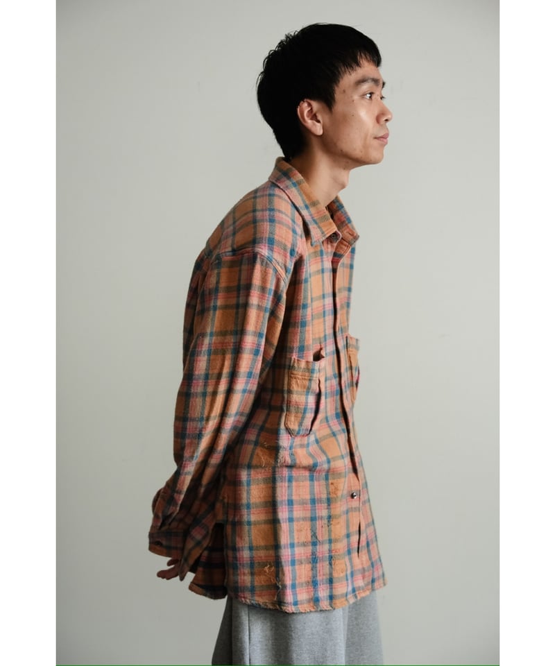 ANCELLM NEL CHECK OVER WORK SHIRT | MusterWerk