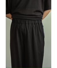 Gorsch Ryukyu Indigo Dyed Wool Knit Easy Trousers