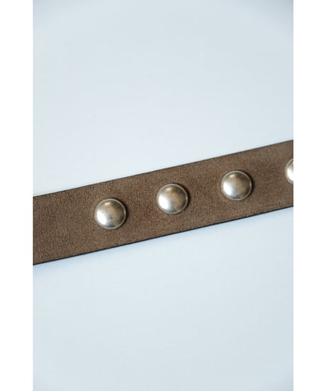 Anderson's "Exclusive" SUEDE STUD ANTIQUE BELT