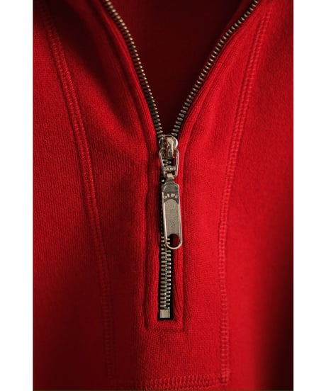 Olde H & Daughter "Exclusive" WOOL KNIT TRACK HALF ZIP