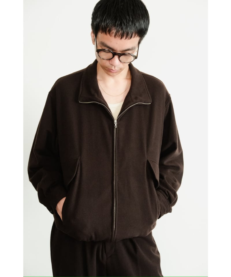 25aw【ULTERIOR】BRUSHED SOFT FLANNELセットアップ ULTERIOR BRUSHED SOFT FLANNEL ZIP UP JKT | Must